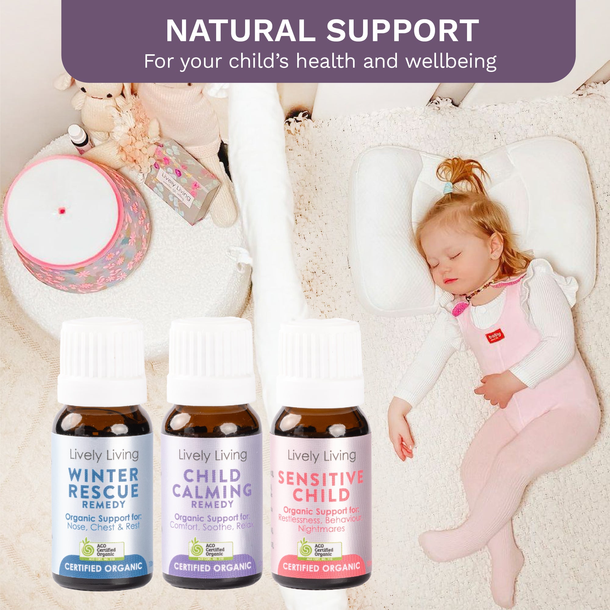 Organic Essential Oil Trio Set - Lavender, Peppermint & Eucalyptus - Aromatherapy Diffuser Blends for Relaxation, Stress Relief & Better Sleep