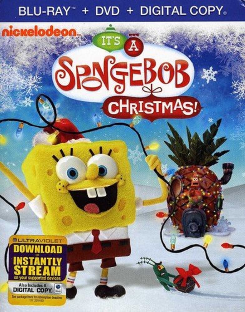 SpongeBob SquarePants Christmas Special - 2-Disc Blu-ray & DVD Combo Set | Holiday Family Movie Night, Kids Christmas Gift