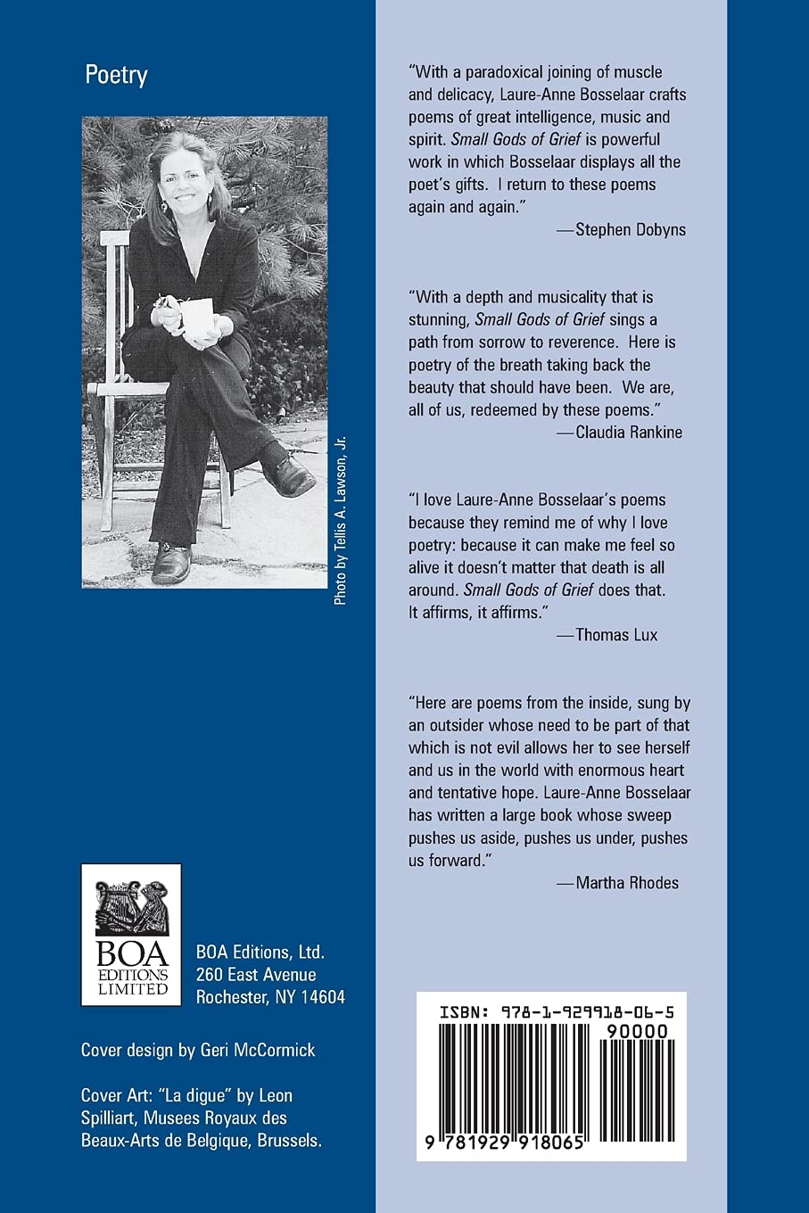 Small Gods of Grief Poetry Book - American Poets Continuum Series | Contemporary Poetry Collection for Literature Lovers & Book Clubs