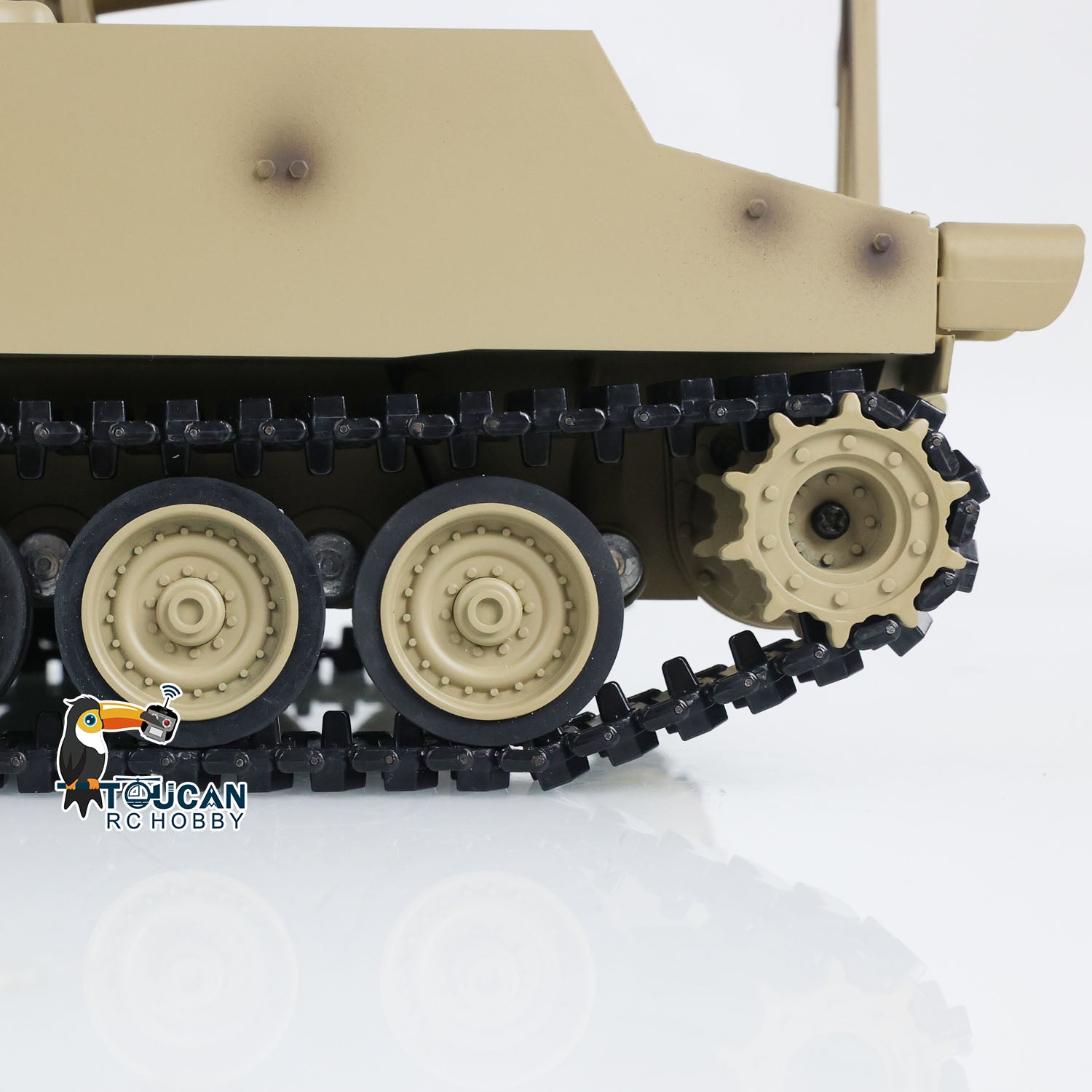 1/16 Tongde RC Tank M109A2 Self-Propelled Howitzer RTR Infrared BB Shooting with Barrel Recoil - Military Vehicle Model Toy for Adults & Collectors - Battle Simulation & Outdoor Play