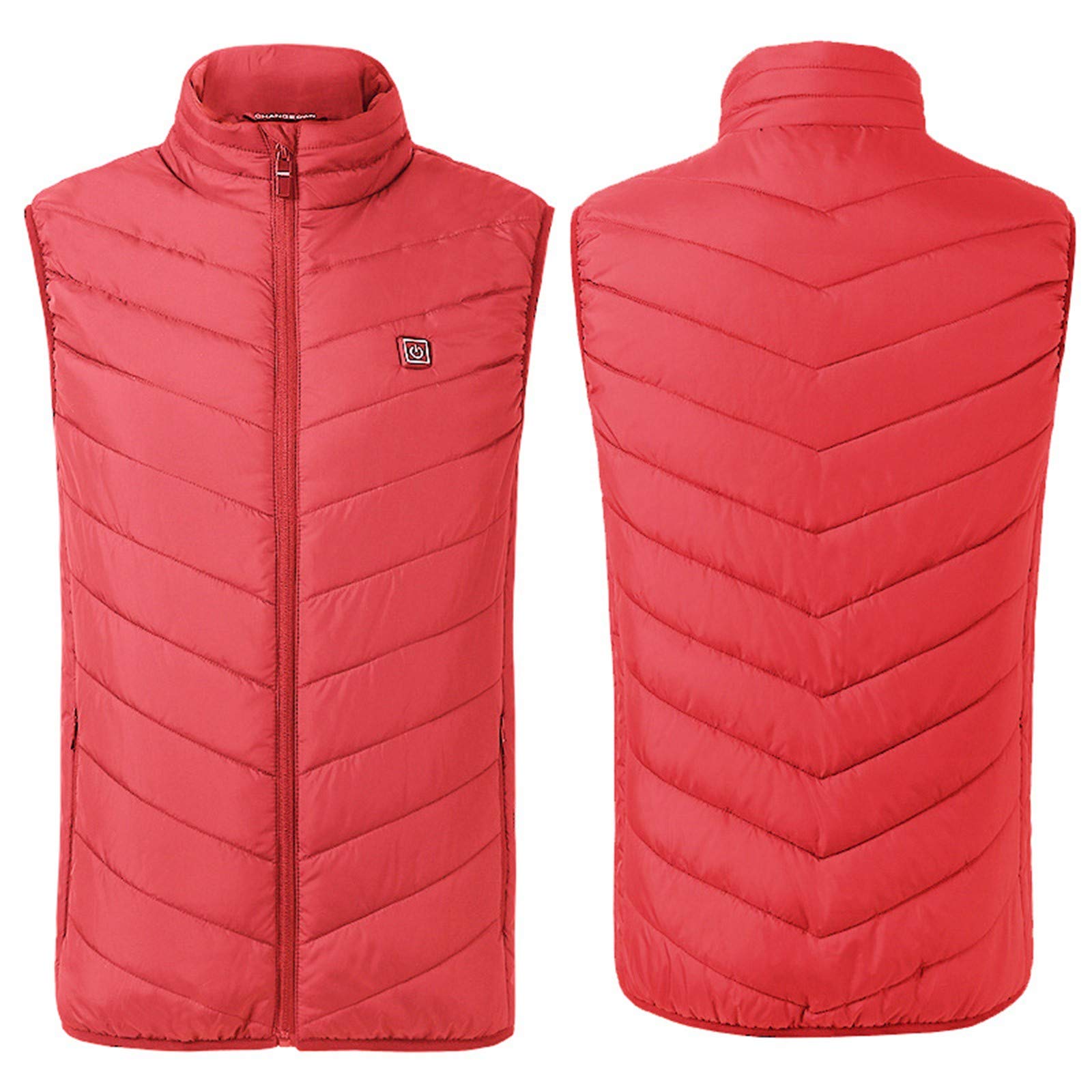 Lightweight USB Heated Vest for Women - Electric Heating Jacket with USB Charging for Outdoor Activities, Hiking, Camping & Winter Sports (Batteries Not Included)