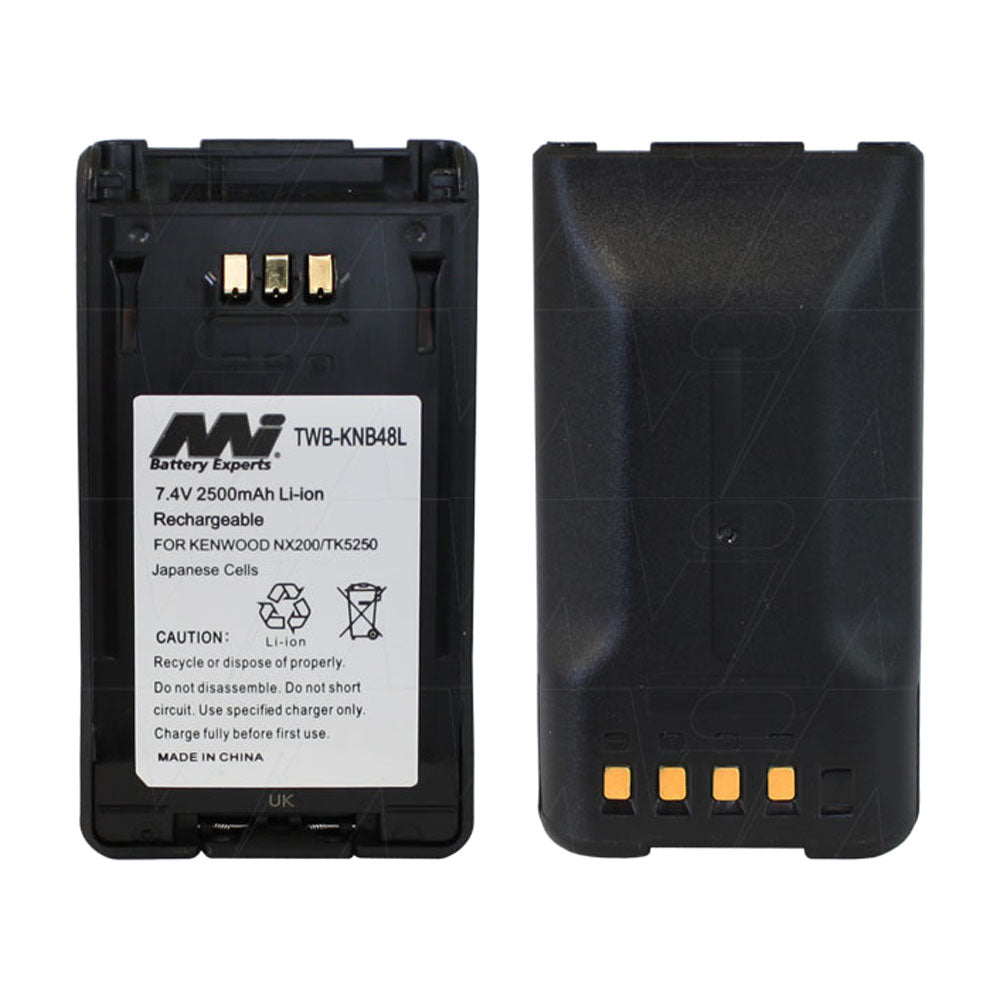 7.4V 2500mAh Rechargeable Li-ion Battery for Two-Way Radios - Long Lasting Power for Walkie Talkies, Emergency Communication & Outdoor Adventures