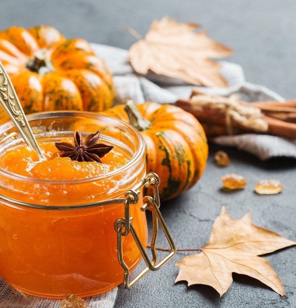 Premium Pumpkin Jam by Yenigun - 450g | Delicious Spread for Toast, Pancakes & Desserts | Natural & Tasty