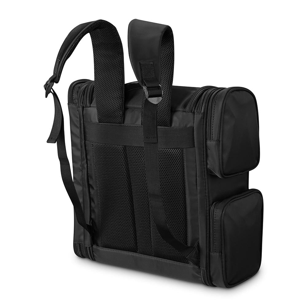 Professional Barber Bag & Makeup Backpack for Hairstylists & Artists - Waterproof Travel Organizer for Salon Tools, Cosmetics & Hair Accessories - Perfect for Mobile Stylists, Salon Professionals & Makeup Artists On-The-Go