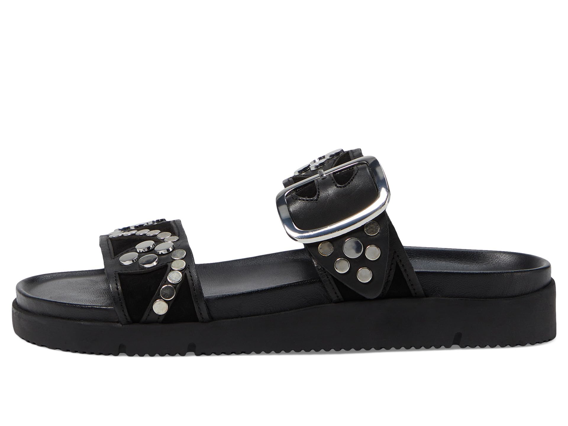 Free People Revelry Studded Sandals for Women - Boho Chic Leather Strappy Heels - Perfect for Summer Weddings, Beach Vacations & Date Nights