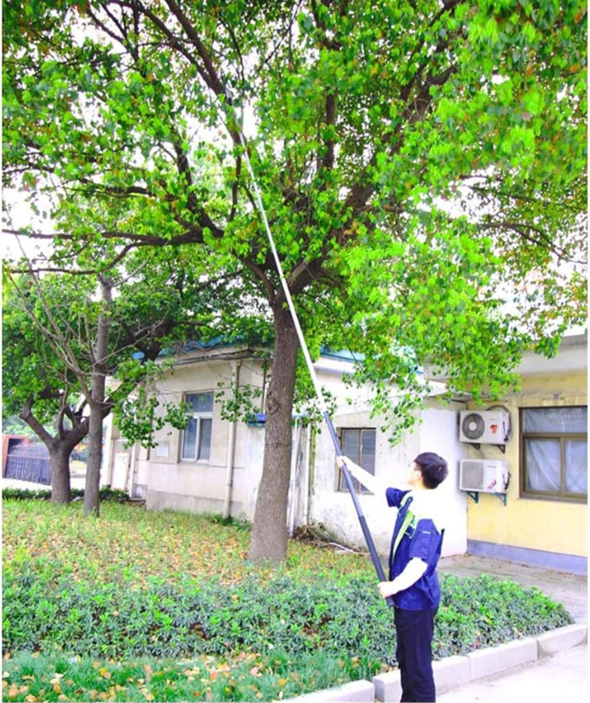 5.4-7.2m (20ft) Extendable Telescopic Pole Saw - Adjustable Tree Pruner for High Branches & Leaves Trimming - Perfect for Garden Maintenance, Landscaping & DIY Tree Care
