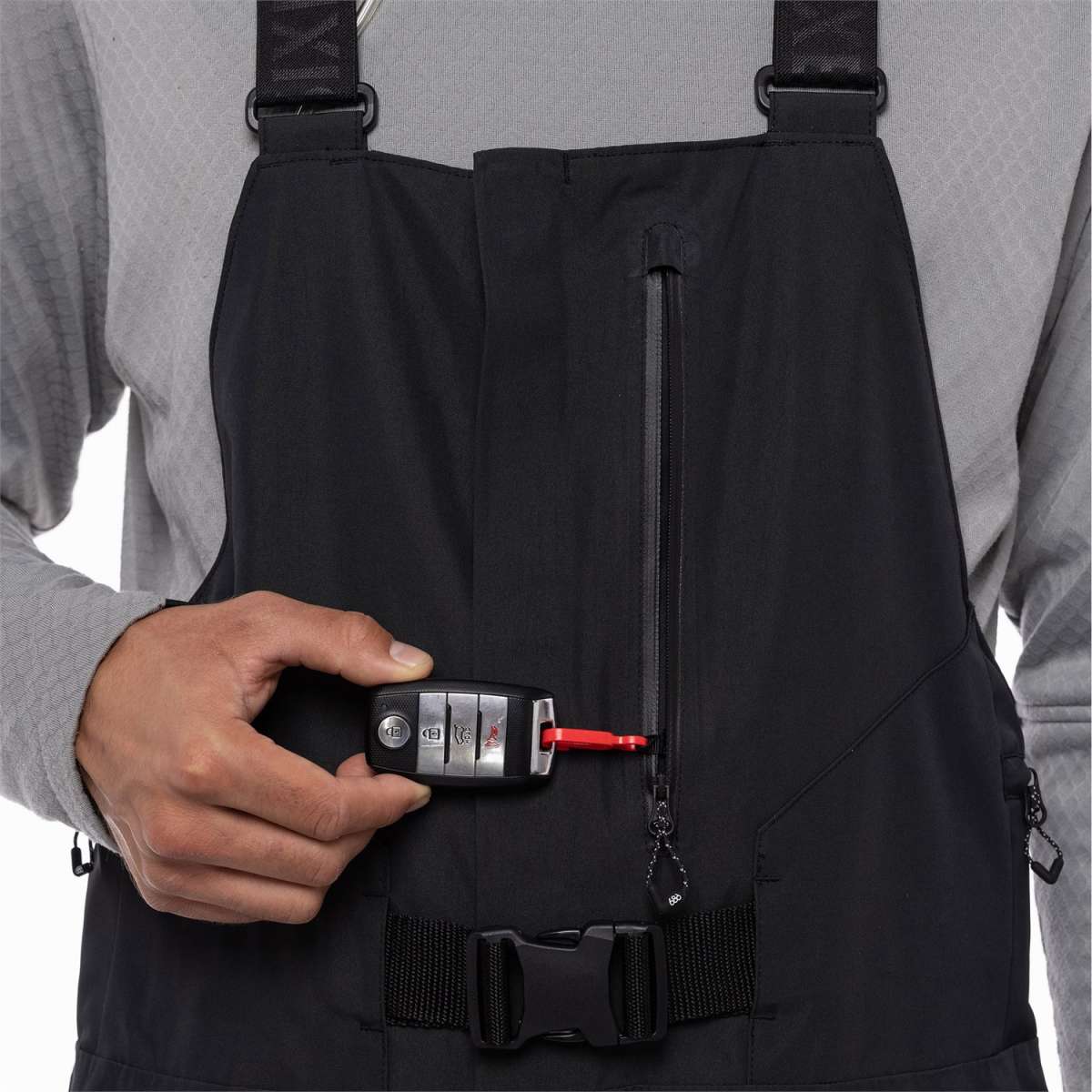 686 Quantum Hydrastash Thermagraph Bib 2024 - Waterproof Insulated Snow Bib for Skiing & Snowboarding - Cold Weather Gear for Men & Women