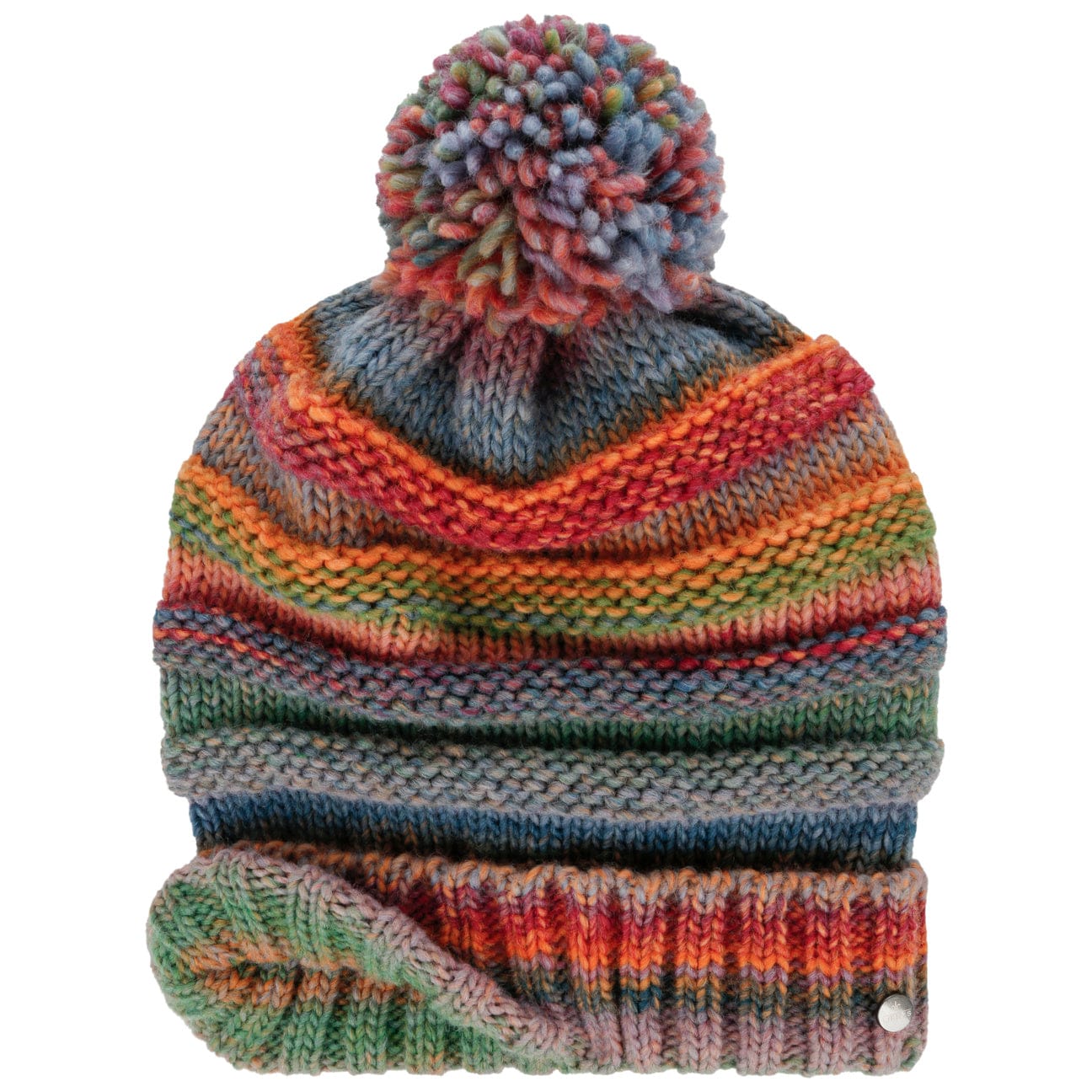 Lierys Faux Fur Pompom Beanie - Soft Winter Knit Hat for Women & Men - Cozy Cold Weather Accessory for Skiing, Snowboarding & Outdoor Activities