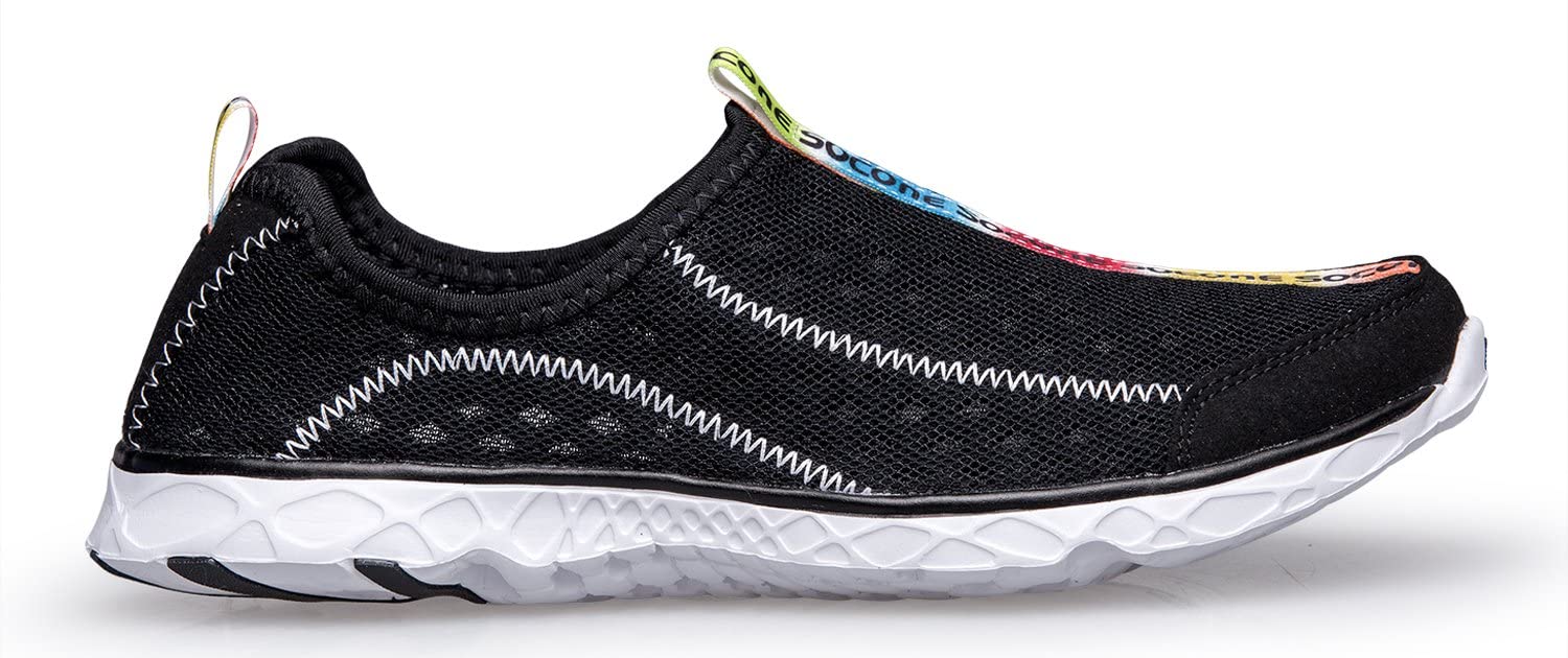 Men's Quick Drying Aqua Water Shoes - Lightweight Swim Shoes for Beach, Pool & Water Sports | Non-Slip Barefoot Walking Shoes for Men