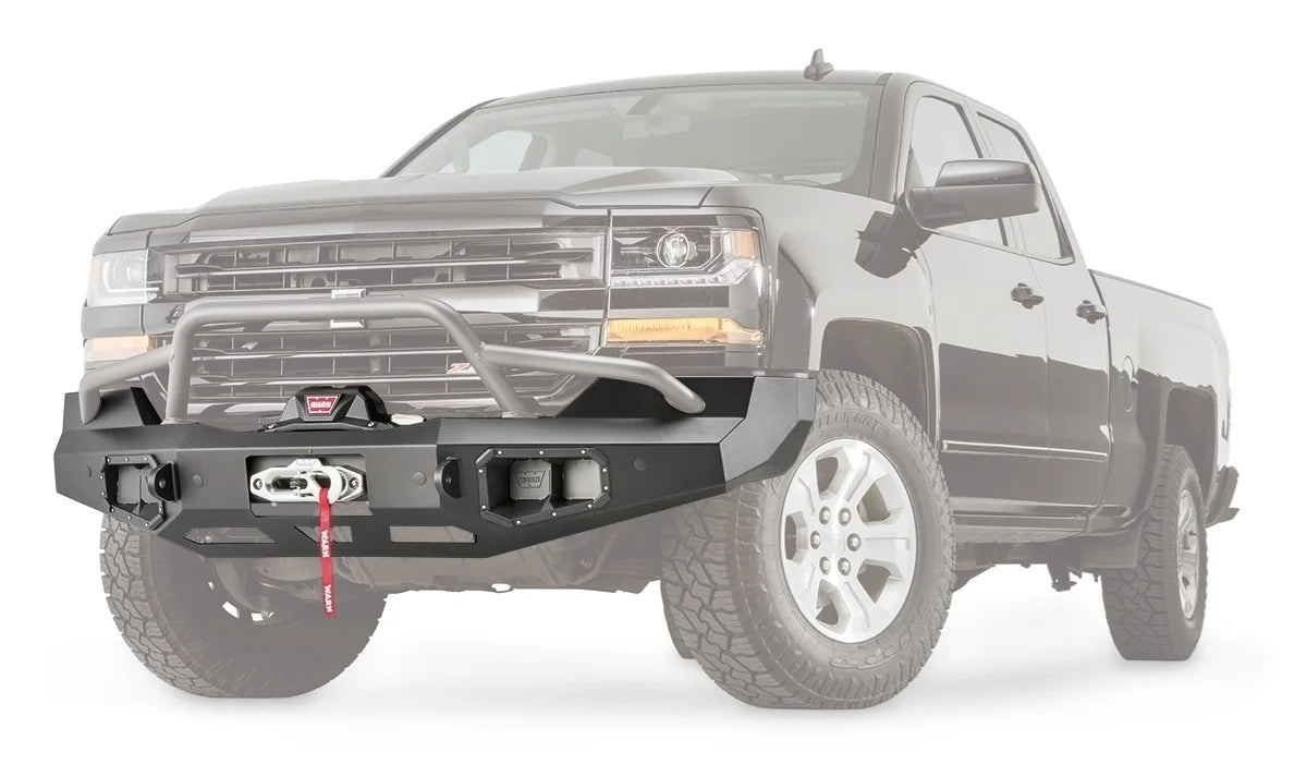 16 18 Chevrolet Silverado 1500 Ascent Front Bumper - Heavy Duty Replacement for Off-Road & Truck Upgrades | Perfect for Trail Riding, Towing & Adventure Vehicles