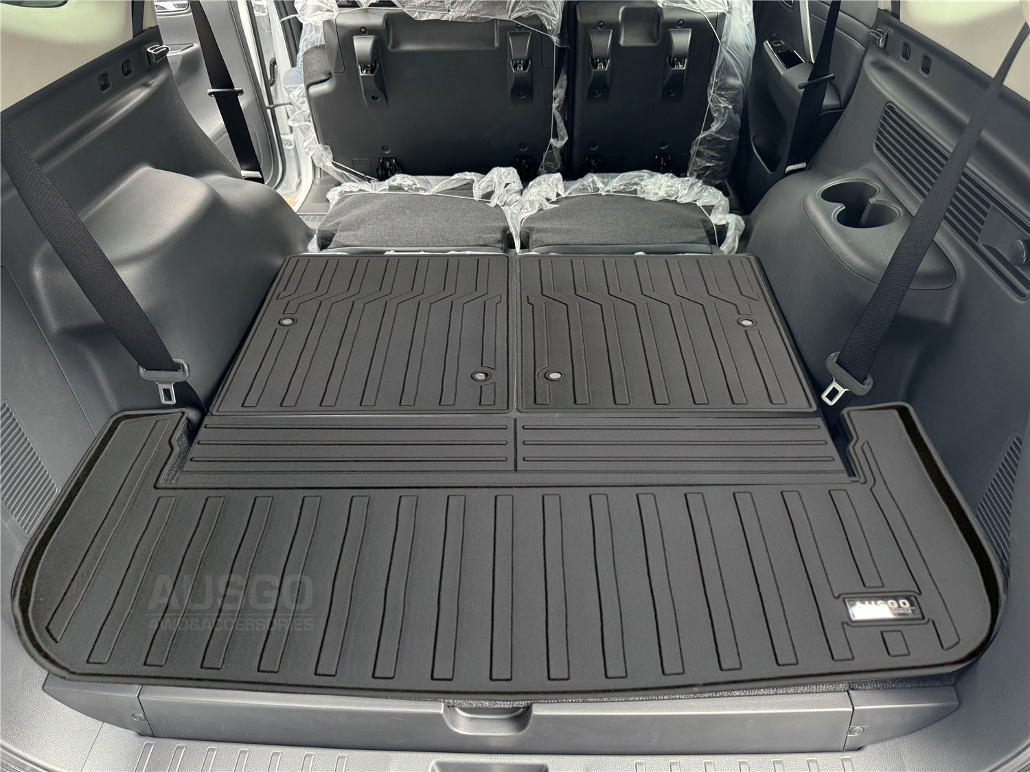 Premium Double Layer All-Weather Car Floor Mats for Mitsubishi Pajero Sport 2015-2023 - Heavy Duty Protection & Easy Cleaning - Perfect for Off-Road, Daily Commute & Family Road Trips