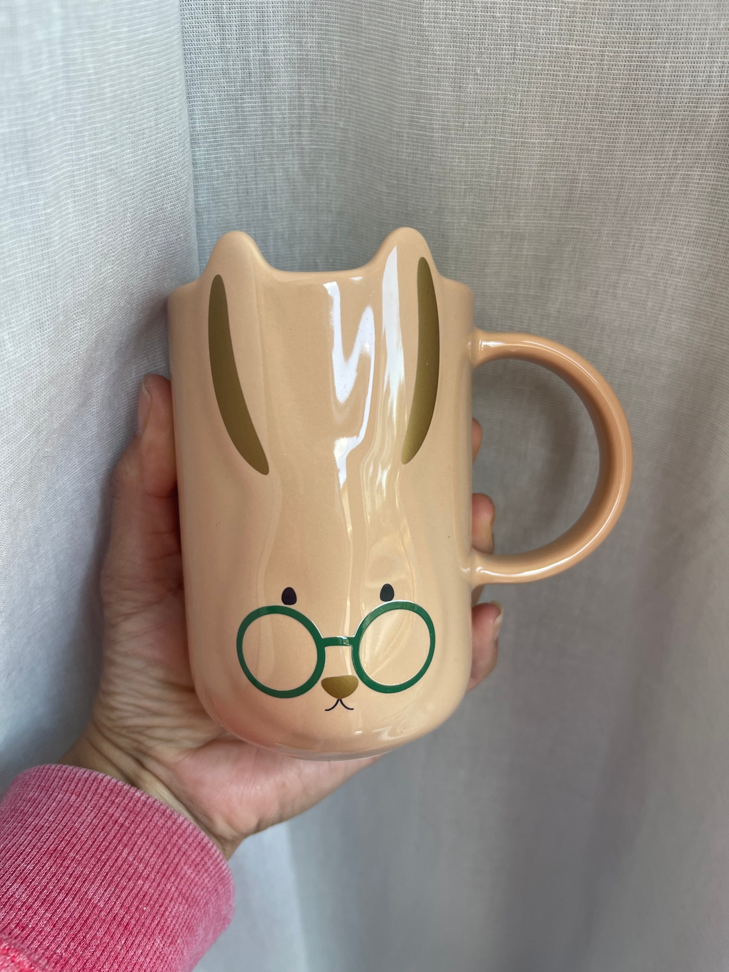 Starbucks Japan 2023 Limited Edition Bunny Ceramic Coffee Mug - Perfect for Easter Gifts & Spring Tea Time