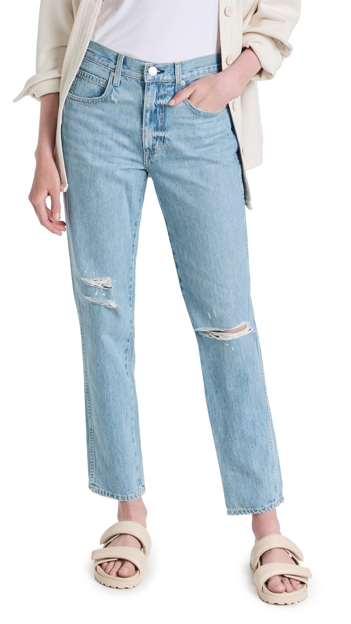 AMO Women's Low Rise Skinny Jeans - Stretchy Denim Pants for Casual Wear & Everyday Outfits