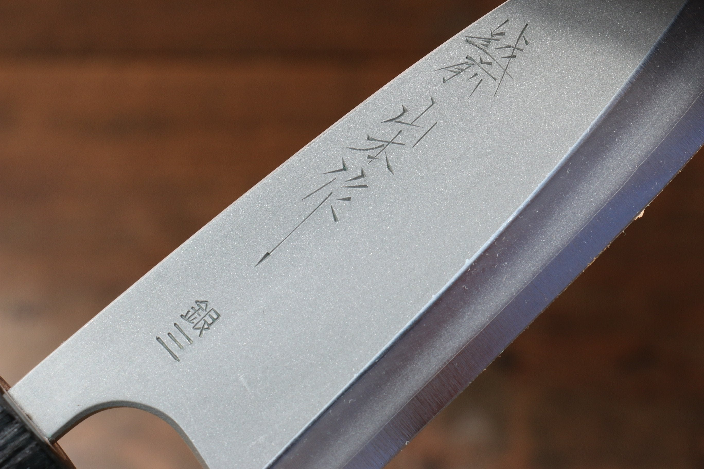 Nao Yamamoto Silver Steel No.3 Nashiji Deba 150mm Japanese Chef Knife with Shitan Handle - Perfect for Sushi, Fish Filleting & Precision Kitchen Tasks