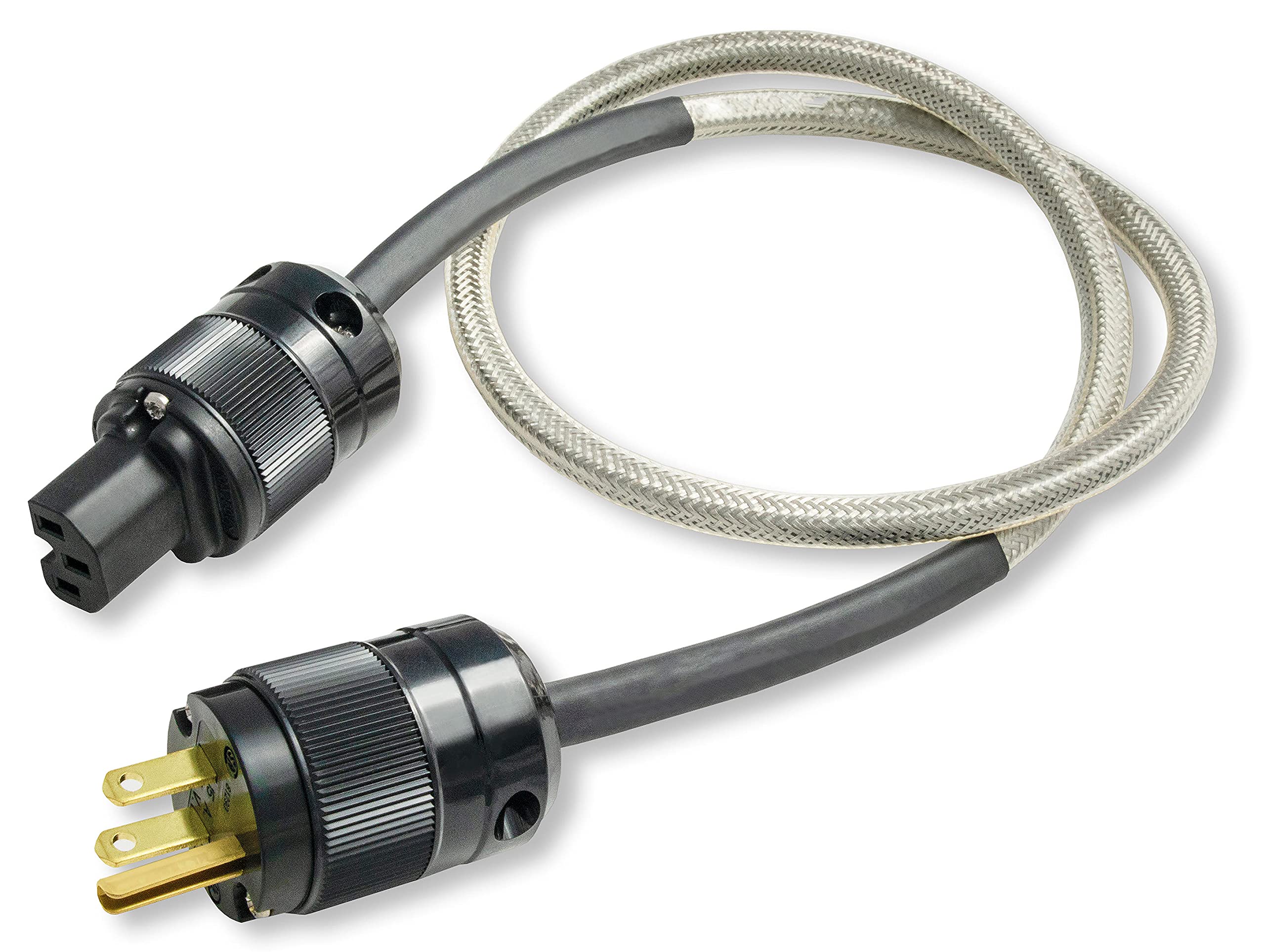 Analysis Plus Pro Power Oval Power Cable 4ft - High Performance Audio Power Cord for Home Theater & Hi-Fi Systems - Perfect for Audiophiles & Professional Studios