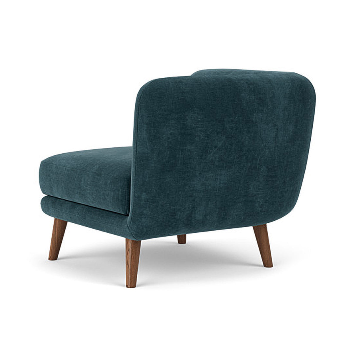 Alfred Fabric Right 1 Seater Modular Sofa - Modern Comfortable Single Chair for Living Room, Bedroom & Small Spaces