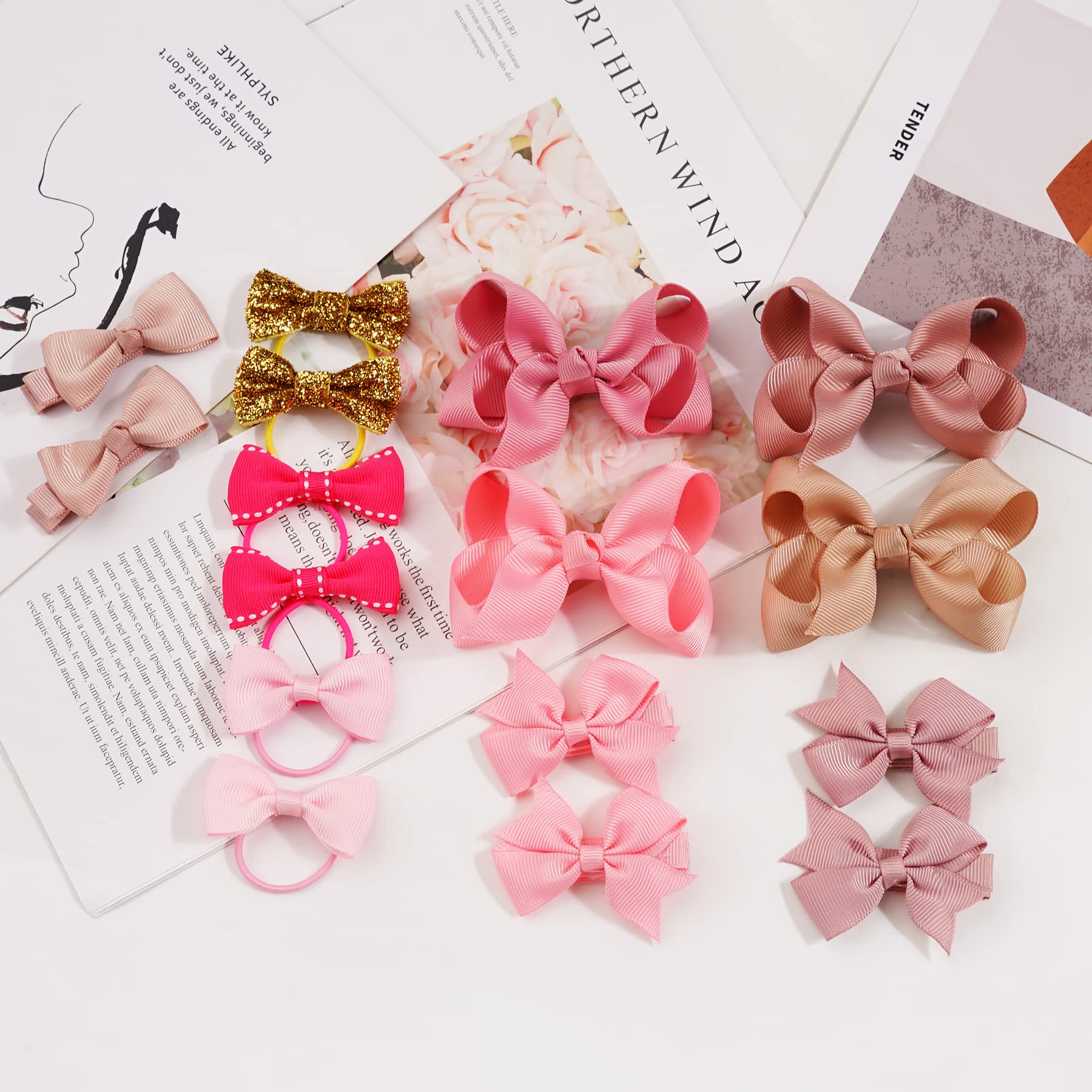 3 Layer Baby Gift Box with Hair Accessories - 4