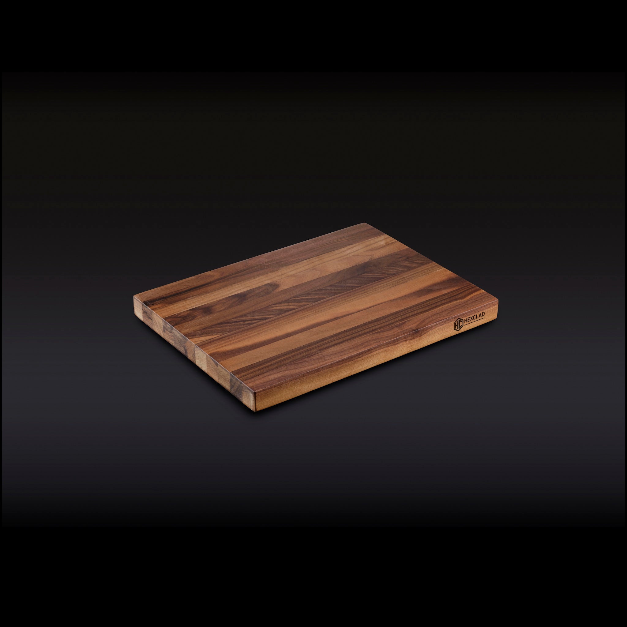 HexClad Medium Walnut Wood Cutting Board – Premium Durable Chopping Block for Kitchen, Meat, Vegetables & Fruits – Perfect for Home Chefs & Cooking Enthusiasts