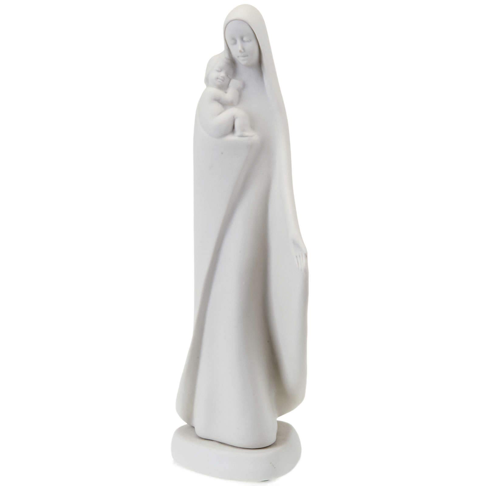 Mary Standing with Baby Francesco Pinton Statue - 11.43 Inch (29 cm) Religious Figurine - Perfect for Home Altar, Catholic Decor & Gift Giving