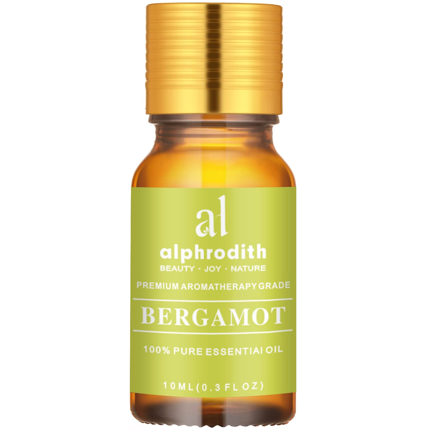 Pure Bergamot Essential Oil for Skin Care, Diffuser, Hair & Perfume - 100% Undiluted Uplifting Mood & Focus Aromatherapy Oil - 10ml for Relaxation, Massage, Bath & Stress Relief - Perfect for Spa, Yoga & Home Fragrance