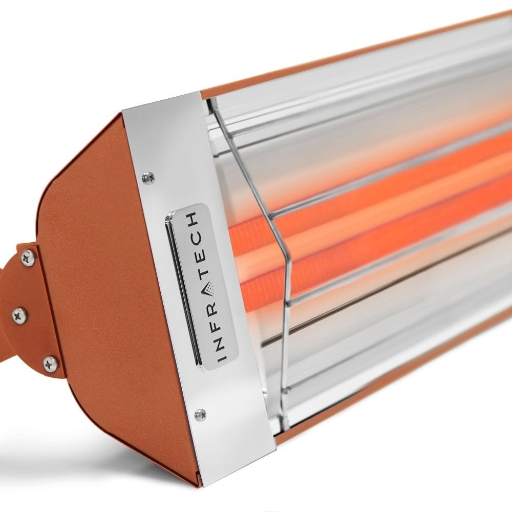 Infratech WD Series 33-Inch 3000W Dual Element Flush Mount Infrared Electric Heater for Patio, Deck & Outdoor Heating - Energy Efficient Indoor/Outdoor Space Heater