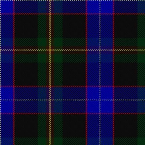 Authentic Buschke (Skye) Tartan Plaid Fabric - Premium Scottish Wool for Kilts, Scarves & Home Decor | Perfect for Traditional Outfits & Highland Events
