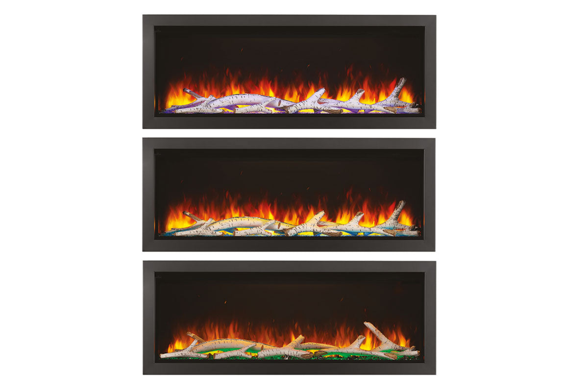 Napoleon Astound 62 Smart Built-In Linear Electric Fireplace - Modern Home Heating Solution for Living Room & Bedroom