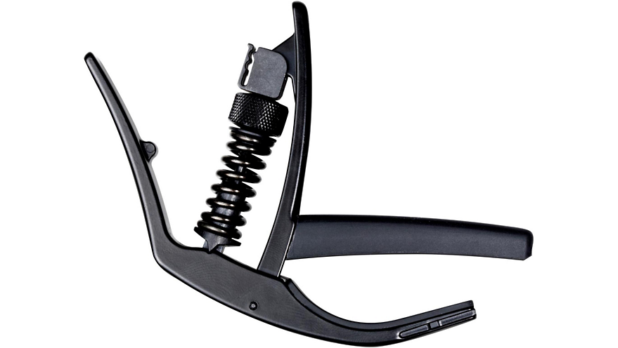 D'Addario Planet Waves Artist Capo - Black Guitar Capo for Acoustic & Electric Guitars - Perfect for Live Performances & Studio Recording