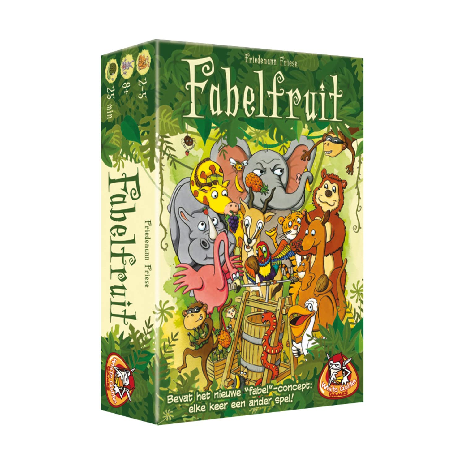 White Goblin Games Fabelfruit (Dutch Edition) - Strategy Board Game for Family & Friends - Perfect for Game Nights & Parties