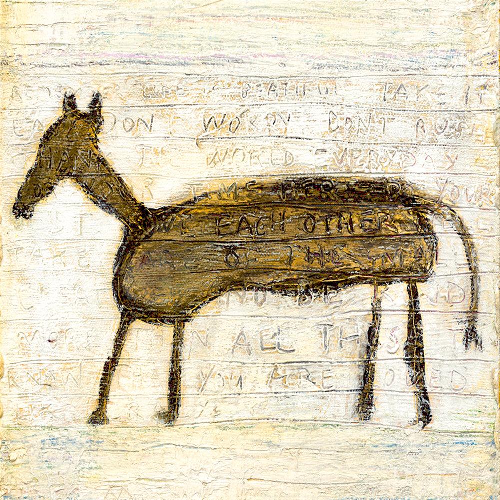 Horse Gallery Wrap Canvas Art Print - Stunning Wall Decor for Living Room, Bedroom & Office | High-Quality Framed Artwork for Home & Office Decor