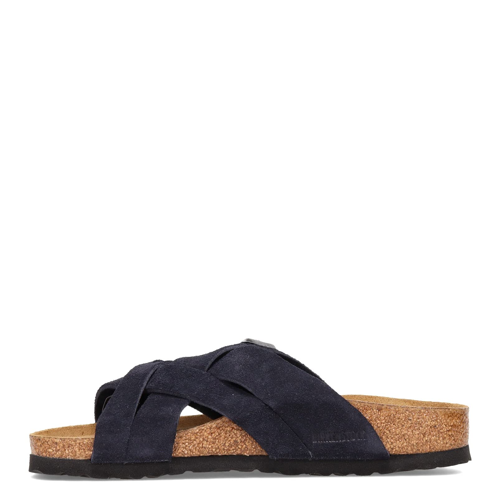 Birkenstock Men's Lugano Soft Footbed Sandals in Tobacco Oil Leather – Comfortable & Durable for Casual Wear, Travel & Outdoor Activities