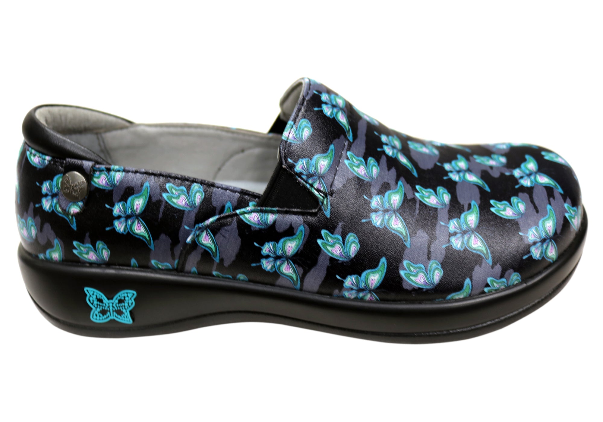 Alegria Keli Women's Comfortable Leather Slip-On Shoes - Perfect for Nurses, Teachers & All-Day Wear