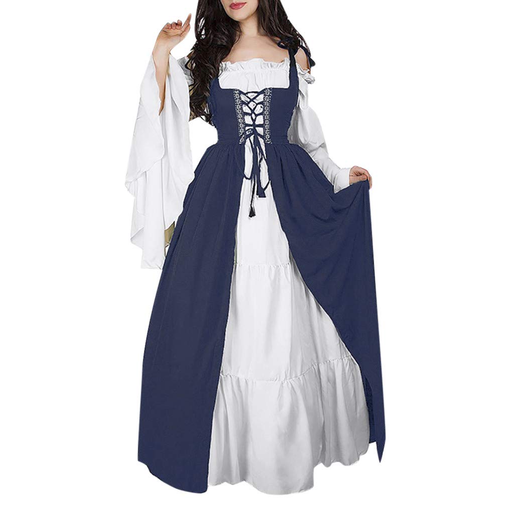 Vintage Medieval Corset Dress for Women - Elegant Bandage Bodycon Club Party Dress | Summer Formal & Costume Events