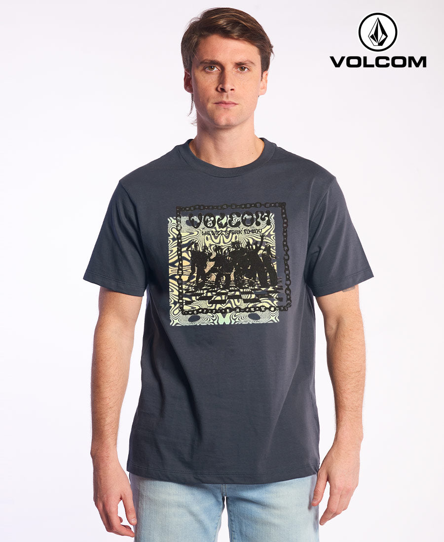 Volcom Men's Graphic T-Shirt - Stylish & Comfortable Cotton Tee for Casual Wear, Street Fashion & Everyday Outfits