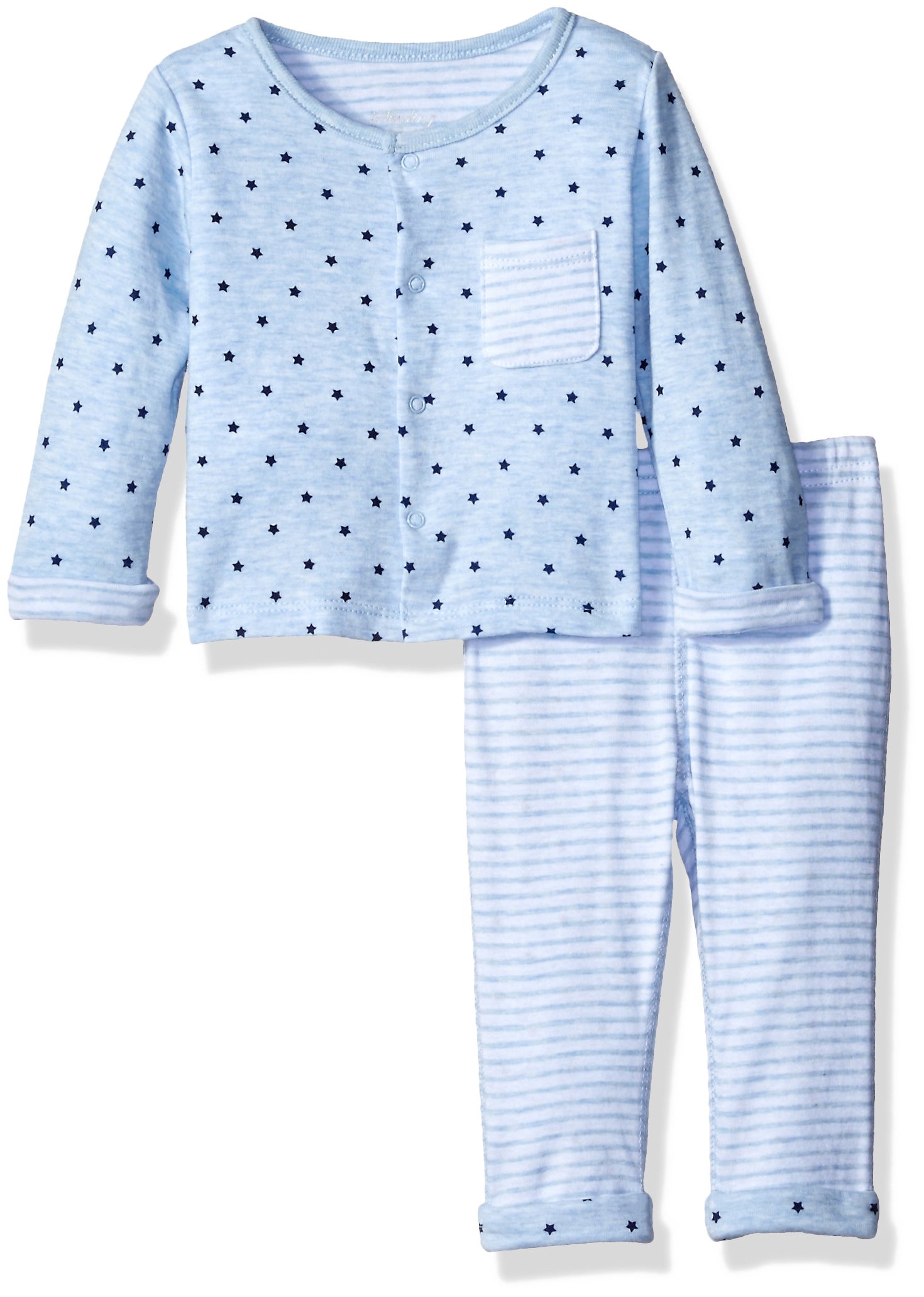 Baby Boys' 2-Piece Knit Pant Set for Play & Comfort