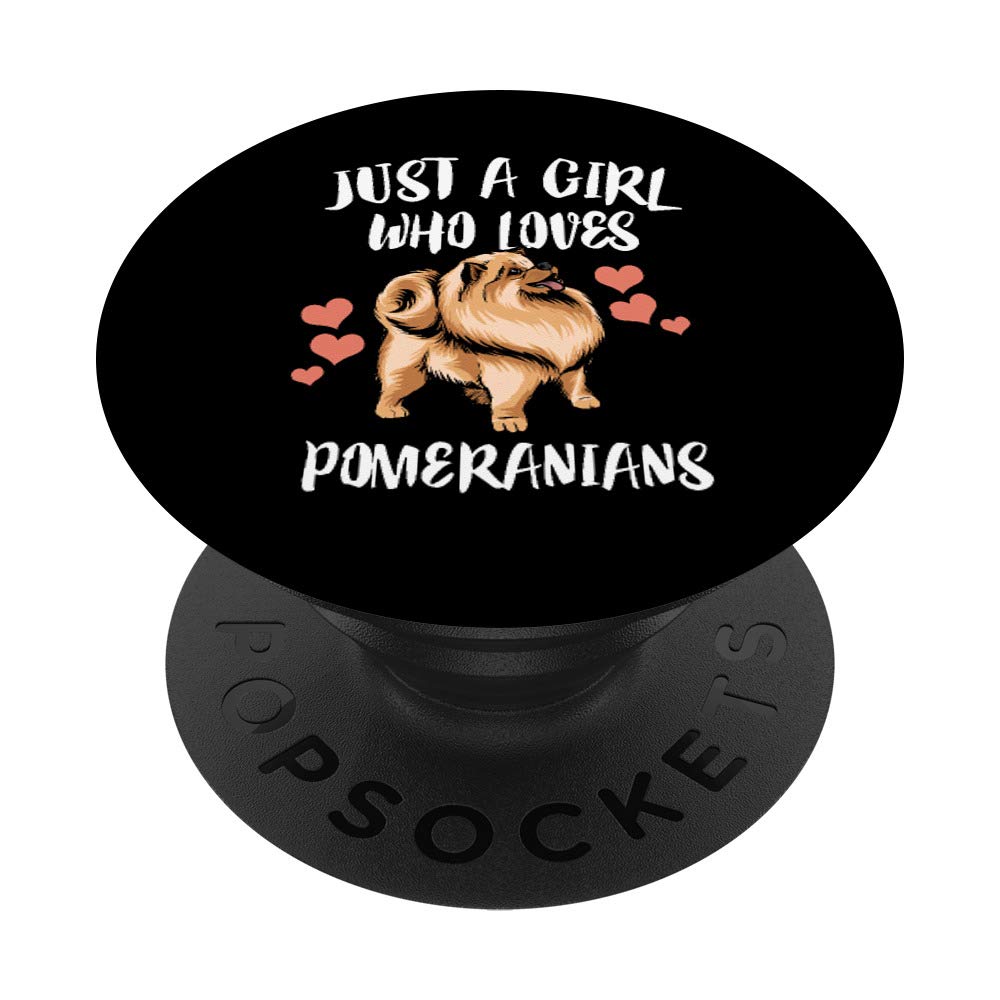 Pomeranian Dog PopSocket - Swappable Phone Grip for Dog Lovers