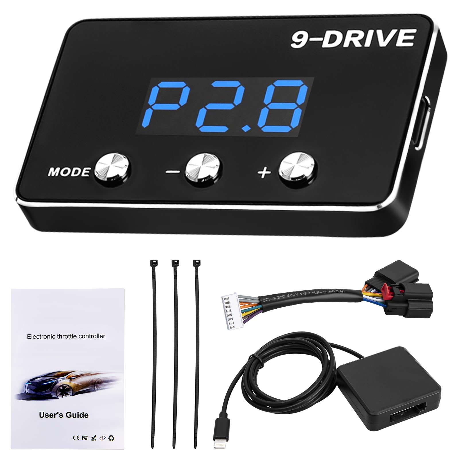 9 Drive Throttle Controller for Dodge Ram Jeep - Faster Acceleration