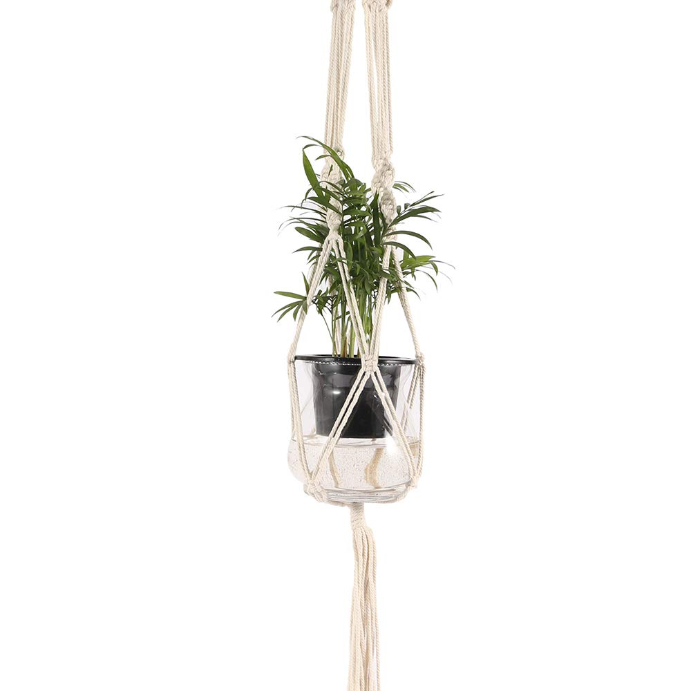 LITTLEGRASS Macrame Plant Hangers for Indoor & Outdoor Use - 41