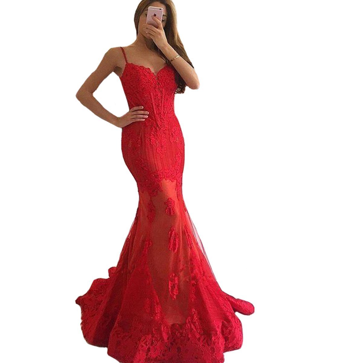 Elegant Mermaid Evening Dresses for Women - Off Shoulder Lace Formal Gown Plus Size 186 | Perfect for Prom, Wedding Guest & Black Tie Events