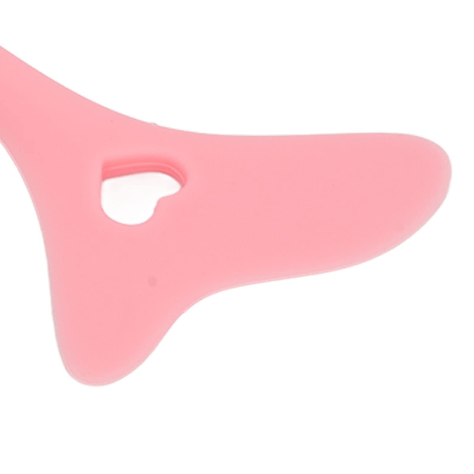 Multi-Angle Soft Silicone Eyeliner Stencil Tool for Beginners - Pink | Perfect for Travel & Everyday Makeup | Easy Winged Eyeliner Application Aid