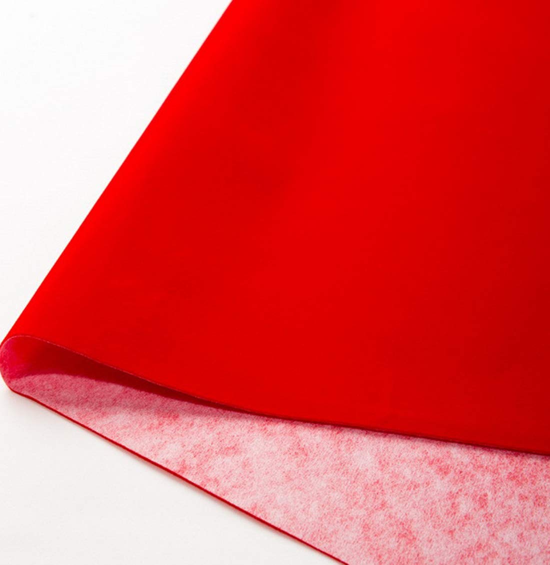Self Adhesive Red Velvet Flocking Liner - 17.7