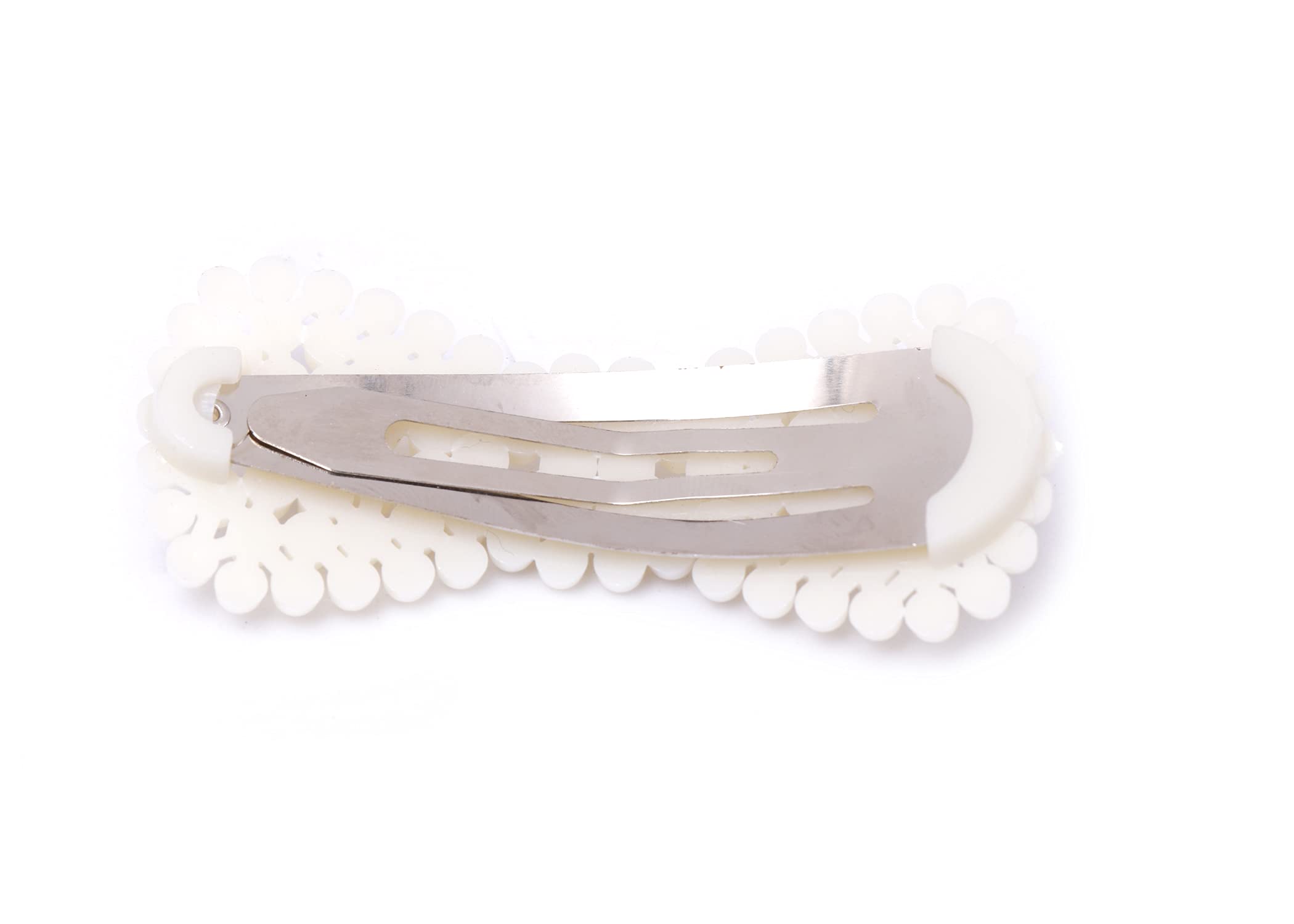 Parhon 4-Piece Korean Style Pearl Hair Clips Set - Large Hair Barrettes & Pins for Women & Girls - Elegant Fashion Hair Accessories for Weddings, Parties & Daily Styling