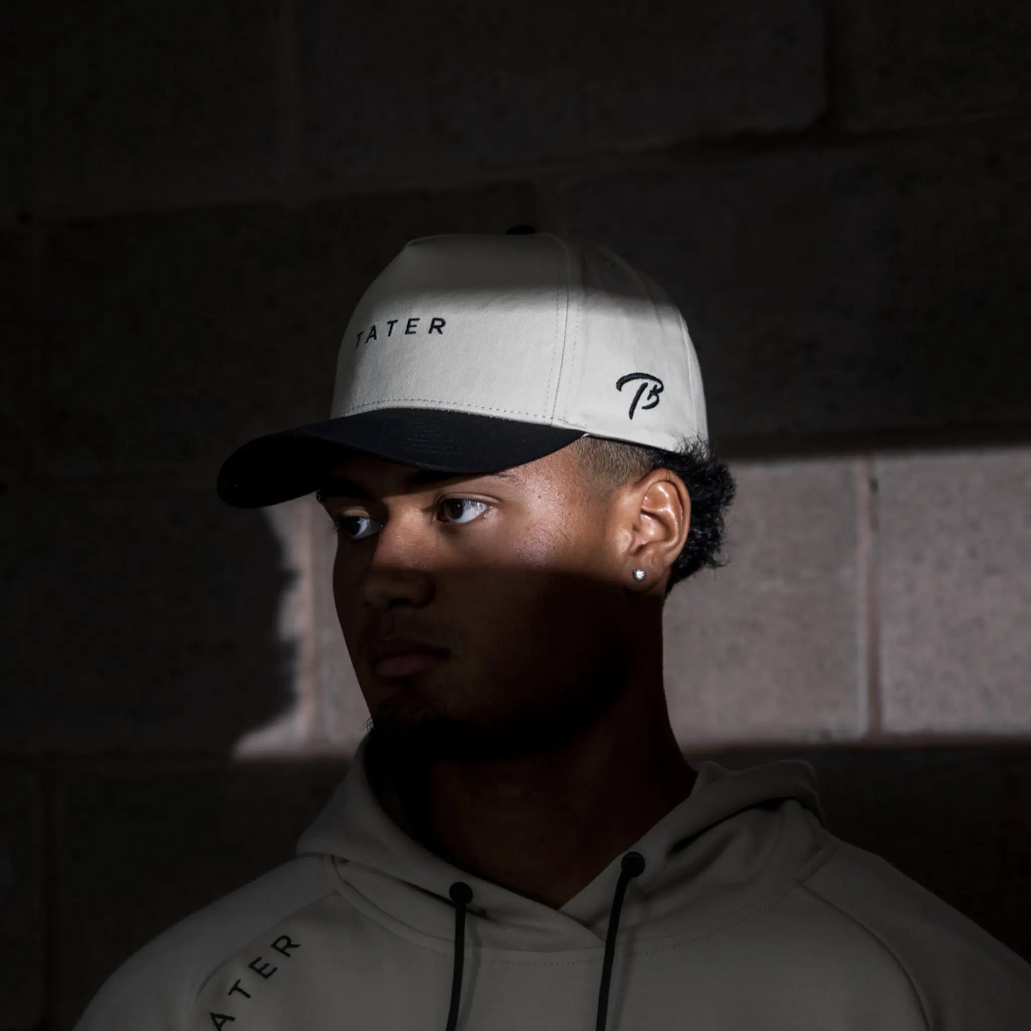 Fundamentals Cream Baseball Snapback Cap - Adjustable Dad Hat for Men & Women | Perfect for Casual Wear, Sports, and Outdoor Activities