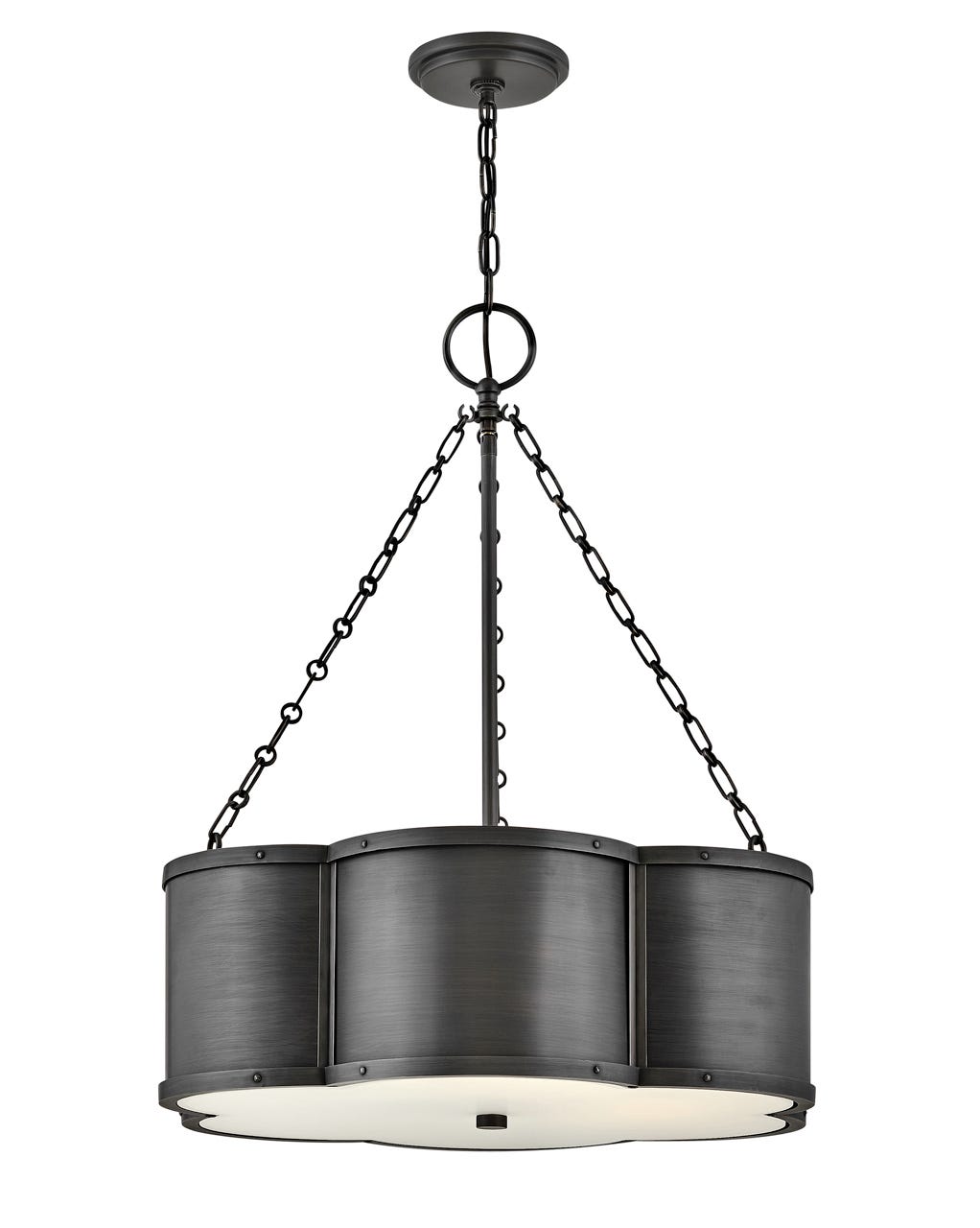 Lucky Drum Chandelier - Elegant Handmade Drum Shaped Pendant Light for Living Room, Dining Room, Bedroom - Perfect for Boho, Farmhouse & Modern Home Decor