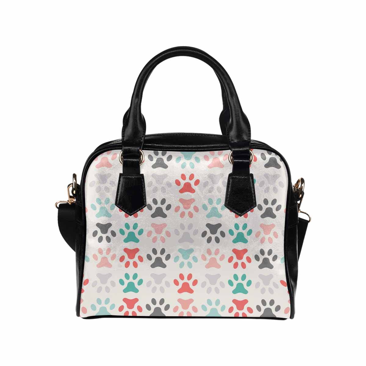 Funny Dog Design PU Leather Crossbody Shoulder Bag for Women & Girls - Cute Pet Lover Purse for Daily Use, Shopping, and Travel
