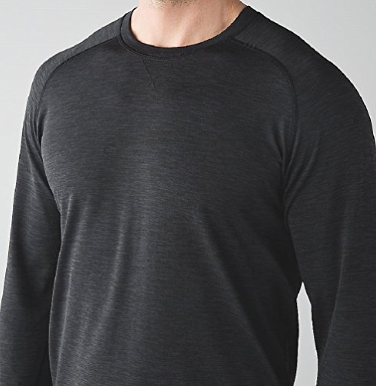 Lululemon Men's Seamless Workout Shirt - Breathable & Comfortable Gym Top for Running, Yoga & Training