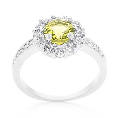 Bella Birthstone Engagement Ring in Yellow Gold - Elegant Jewelry for Proposals, Anniversaries & Special Occasions