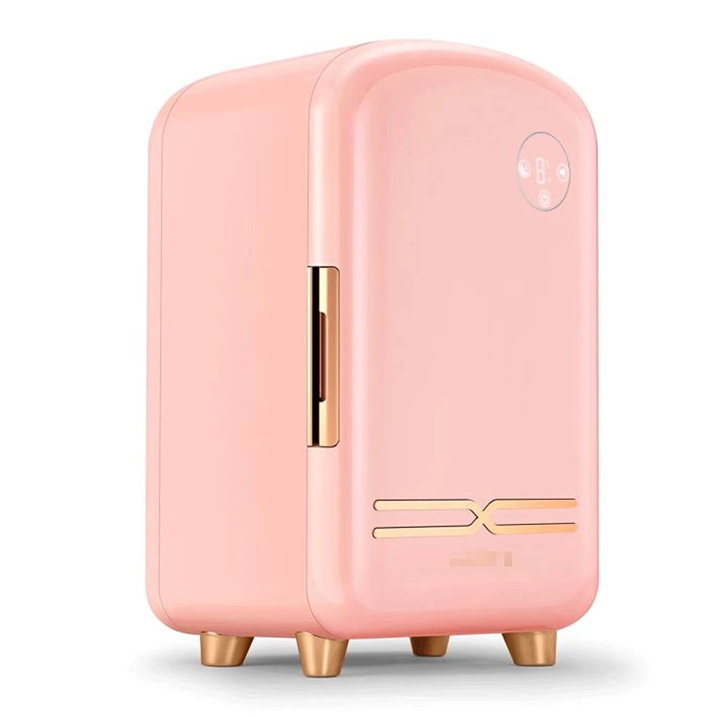 12L Mini Skincare Fridge with LED Mirror - Portable Beauty Cooler for Bedroom & Travel