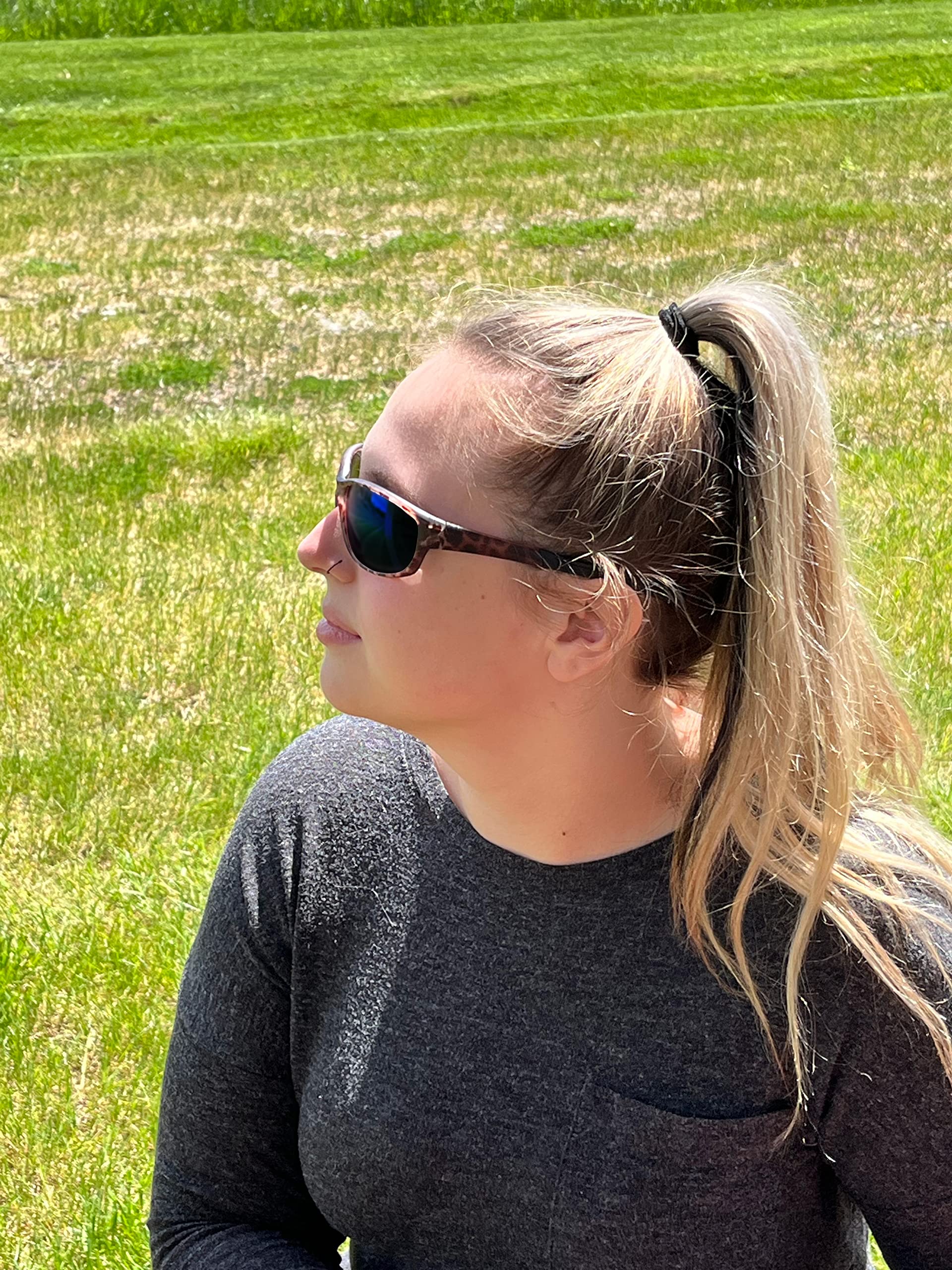 Callaway Sungear Women's Harrier Polarized Golf Sunglasses - Leopard Print UV Protection for Outdoor Sports & Driving - Perfect for Golf, Running, and Beach Activities