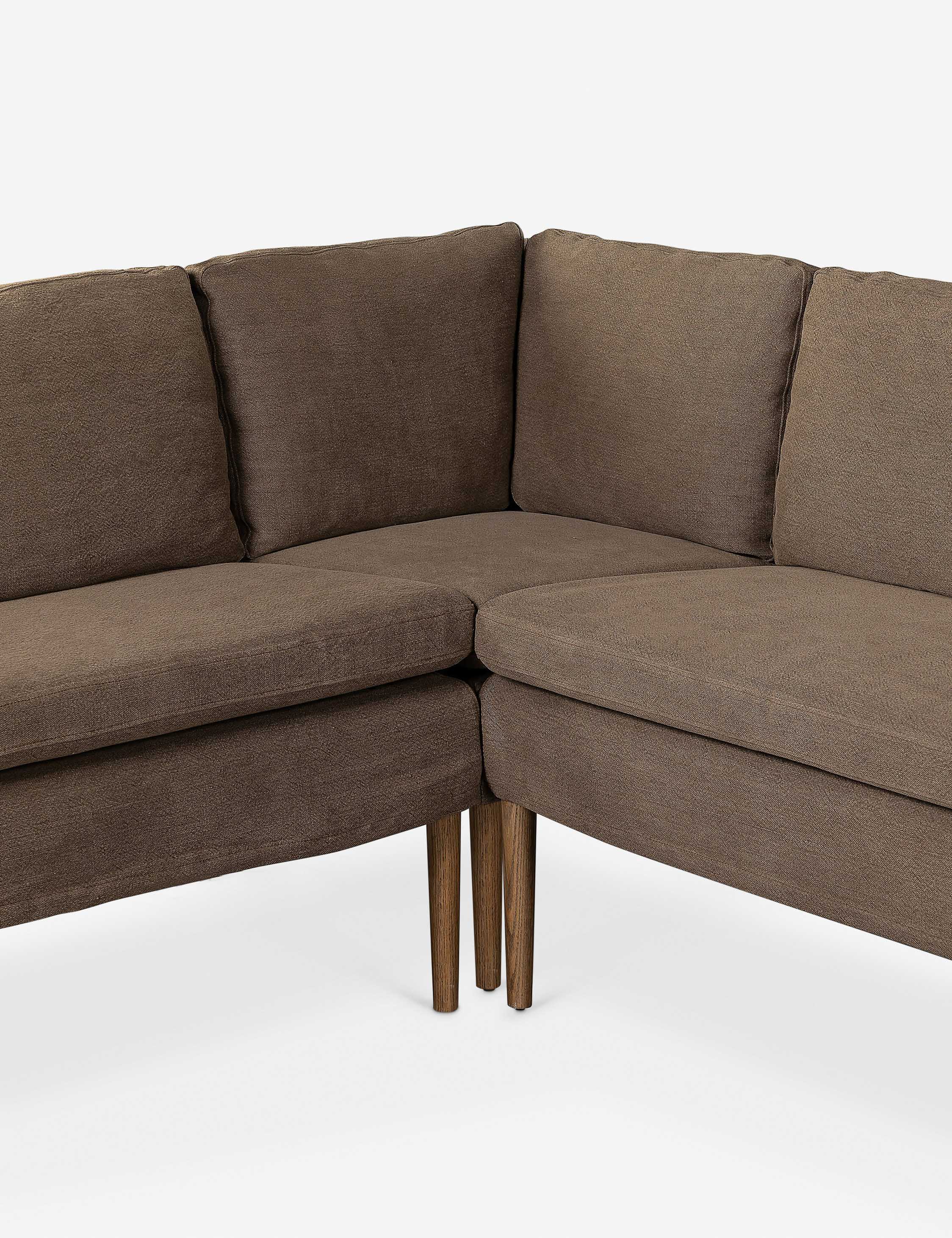 Aurelia Dining Banquette by Amber Lewis x Four Hands - Modern Upholstered Bench for Dining Room, Kitchen Nook & Entryway - Stylish Home Decor Seating Solution